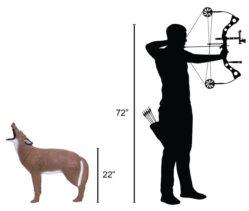 Delta McKenzie - Howling Coyote 3D Archery Target