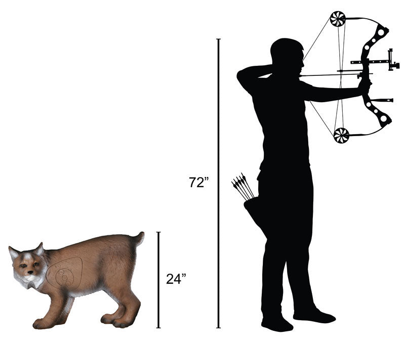 Delta McKenzie - Lynx 3D Archery Target