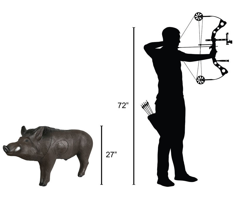 DDelta McKenzie - Russian Boar Archery Target