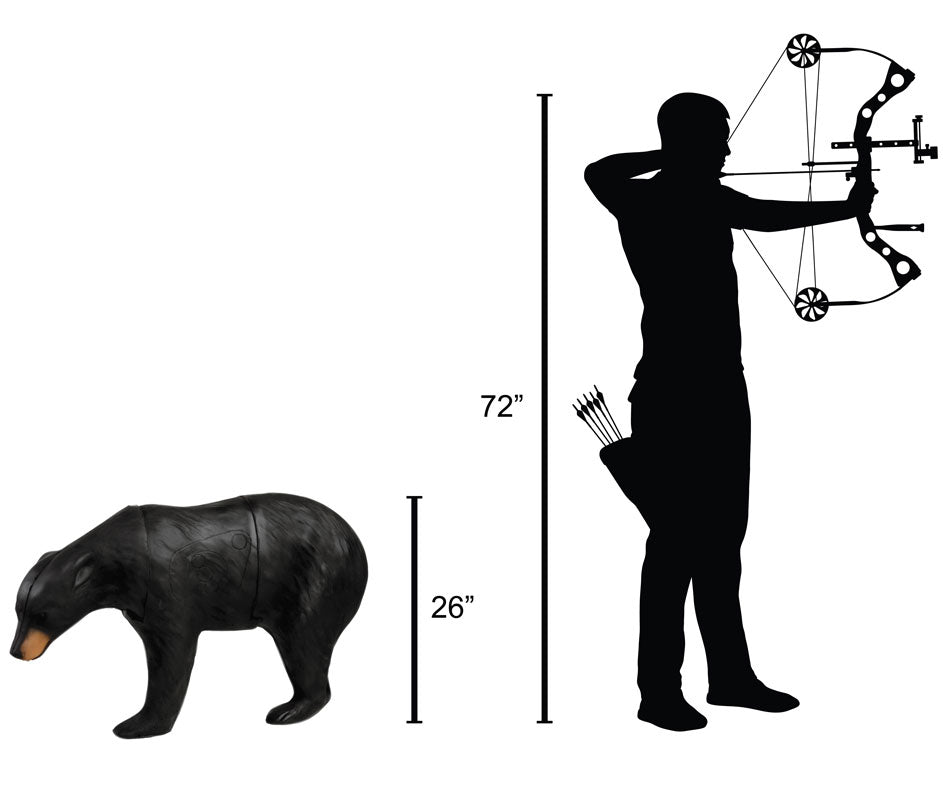 Delta McKenzie - Black Bear 3D Archery Target