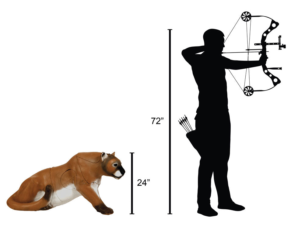 Delta McKenzie - Mountain Lion 3D Archery Target