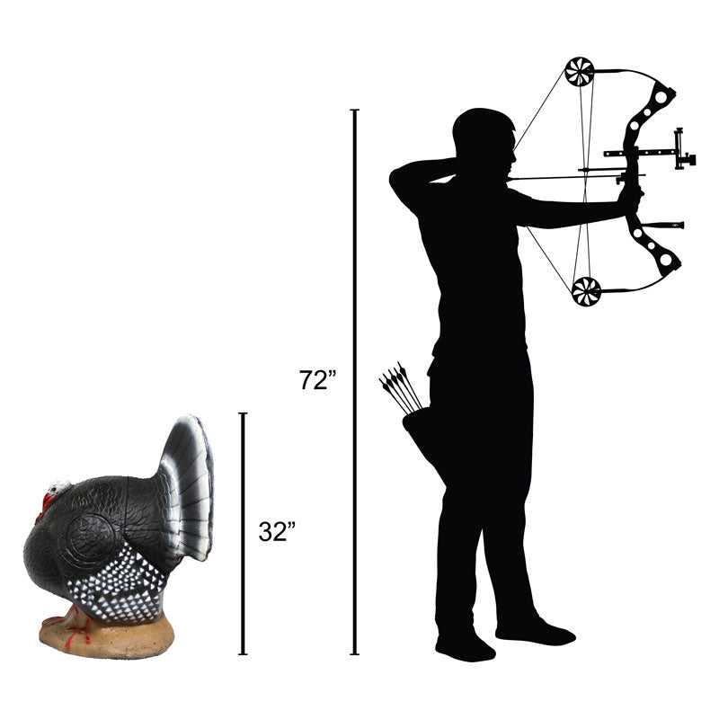 Delta McKenzie - Strutting Turkey 3D Archery Target