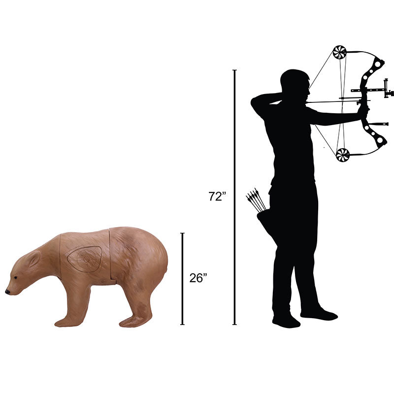 Delta McKenzie - Brown Bear 3D Archery Target