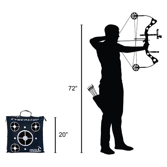 Delta McKenzie - Cyberstop Bag Archery Target