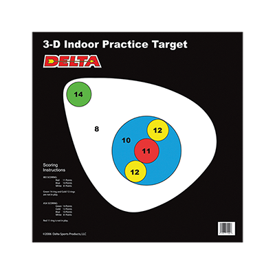 Delta McKenzie Targets - 3D Indoor Practice Target