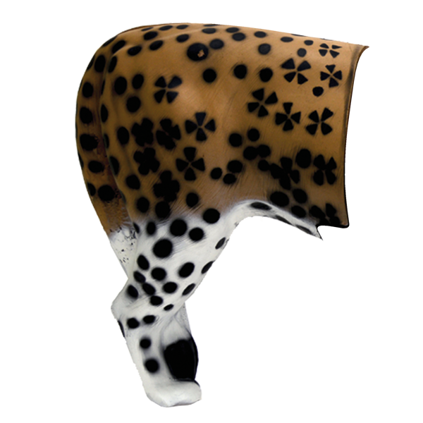 Delta McKenzie - Leopard 3D Archery Target Rear