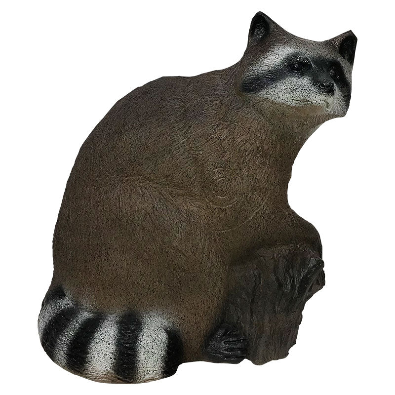 Product photo of raccoon backyard archery target