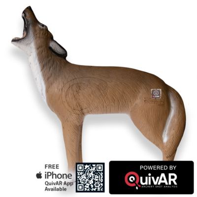 Howling Coyote QuivAR Enabled 3D Archery Target