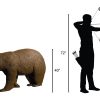 Delta McKenzie - Walking Brown Bear 3D Archery Target